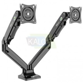 Kaloc DS110-2 Dual Monitor Desk Mount - Articulating Gas Spring Multi Way Stand - Fits 2 x 17 - 32 Inch Screens ( FREE SHIPPING )