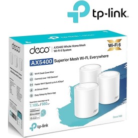 TPLink Deco X60 AX3000 Whole Home Mesh Wi-Fi 6 System – 3-Pack
