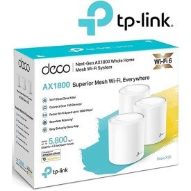 TPLink Deco X20 3 pack AX1800 Whole Home Mesh Wi-Fi 6 System