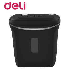 Deli-E9945 6 Sheets Cross Cut Paper Shredder