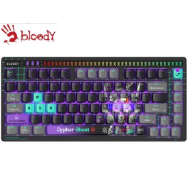 Bloody AT75 Alpha Optical Switch Mechanical Gaming Keyboard-Cypher Ghost