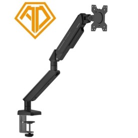 AndaSeat STEALTH II A6D ERGONOMIC Single Monitor Arm-Black