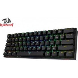 Redragon K630 Dragonborn 60% Wired RGB Gaming Keyboard - Black