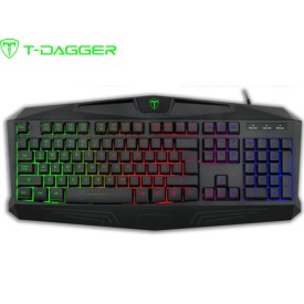 T-DAGGER Tanker Rainbow T-TGK106 Wired Gaming Keyboard