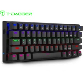 T-DAGGER Arena TGK321 60% Wired Mechanical Gaming Keyboard-Black