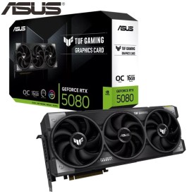 ASUS TUF GeForce RTX 5080 16GB GDDR7 OC Edition Gaming Graphic Card