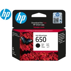 HP 650 Black Original Ink Advantage Cartridge