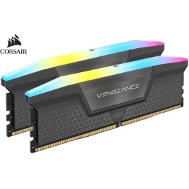 Corsair VENGEANCE RGB 64GB 2x32GB DDR5 DRAM 6000MT/s CL30 Gaming Memory Ram