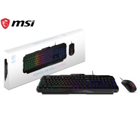 MSI FORGE GK100 Wired Gaming Mouse and Keyboard Combo