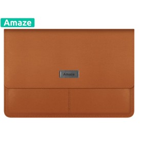 Amaze A980 15/16" Inches Slim Shield Premium Laptop Sleeve Brown