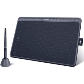 Huion HS611 10.1 x 6.35 inch Graphic Tablet - Space Gray