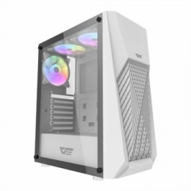 AIGO DK150 Darkflash with 3 RGB Fan White ATX
