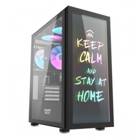 Darkflash DK210 GRAFFITI ATX Dual Tempered Glass Case