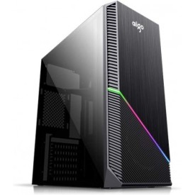 Aigo Rainbow-1 Black RGB Gaming Casing
