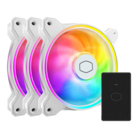 Cooler Master SickleFlow 120 ARGB White 3 in 1 ARGB Gaming Case Fan